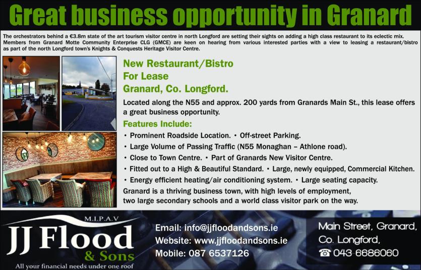 Great business opportunity in Granard