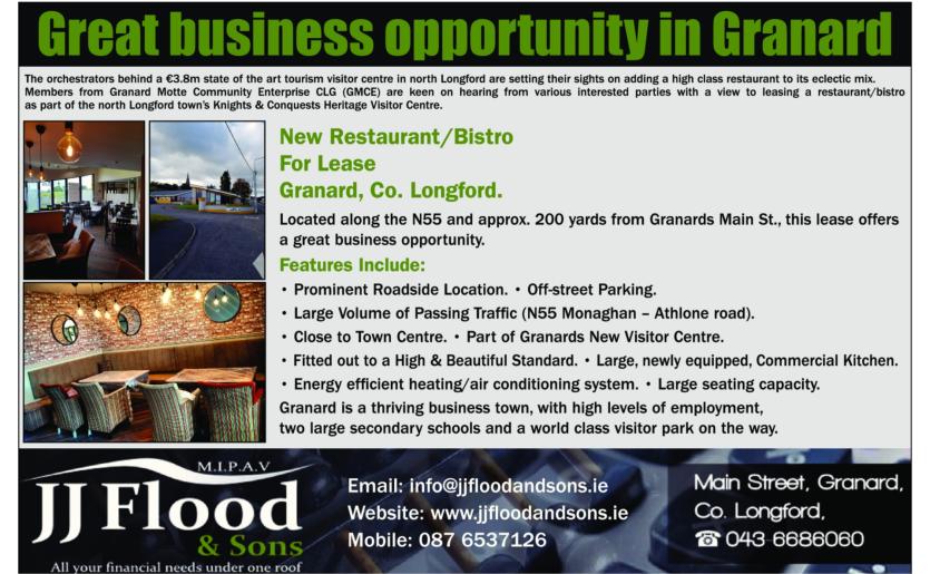 Great business opportunity in Granard