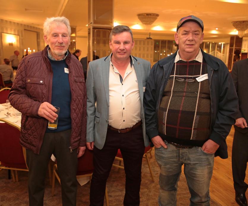 Seamus Hanley, PJ Murray, Gerry Bambrick Picture: Shelley Corcoran