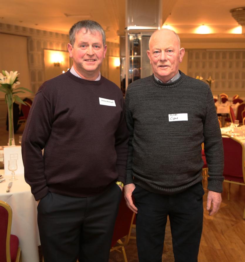Jimmy McHugh, Michael Coyne Picture: Shelley Corcoran