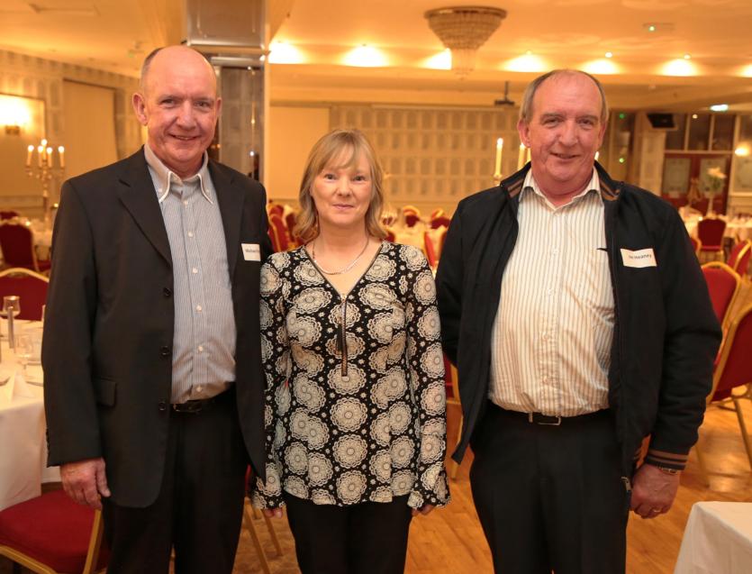 Michael Heaney, Tina Cartwright, Joe Heaney Picture: Shelley Corcoran