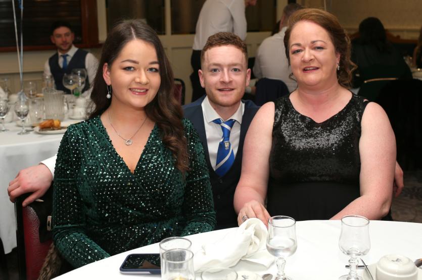 Claire, Eoin & Linda Higgins.            Picture: Syl Healy.