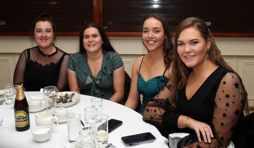 ILOL-31-01-20 Granard GAA 11.      Orla Sullivan, Caroline Kiernan, Clodagh Burns & Orla Flood.           Picture: Syl Healy.