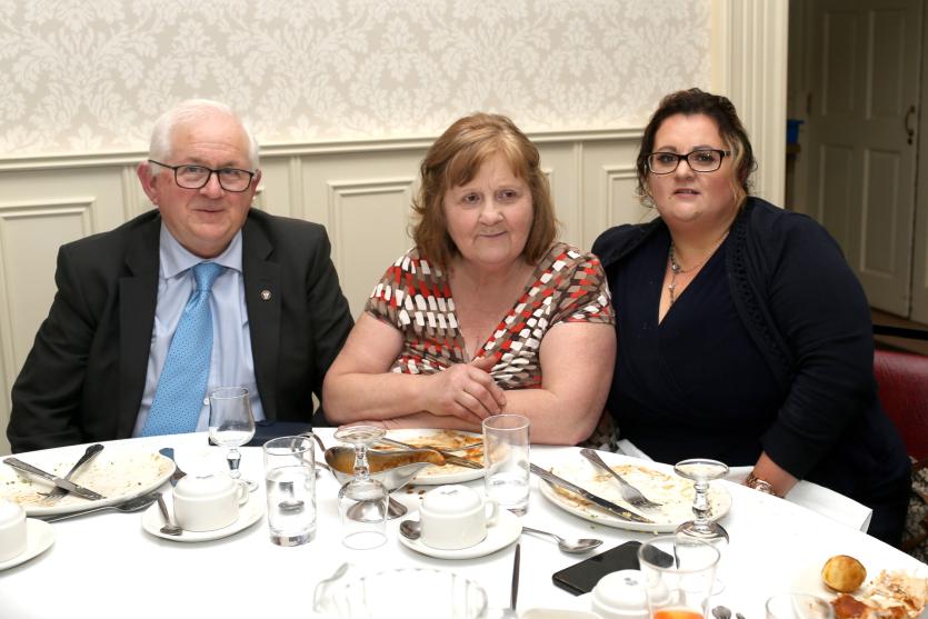ILOL-31-01-20 Granard GAA 09.    Tommy, Marie & Deniese O'Flaherty.      Picture: Syl Healy.