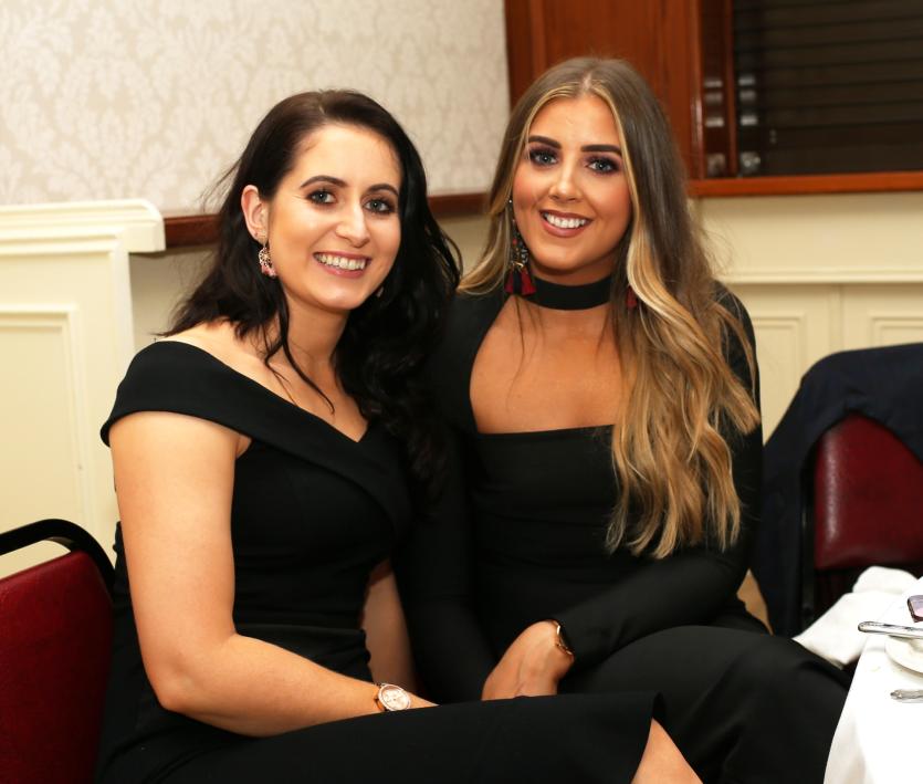 Niamh Conway & Amy Brady.             Picture: Syl Healy.