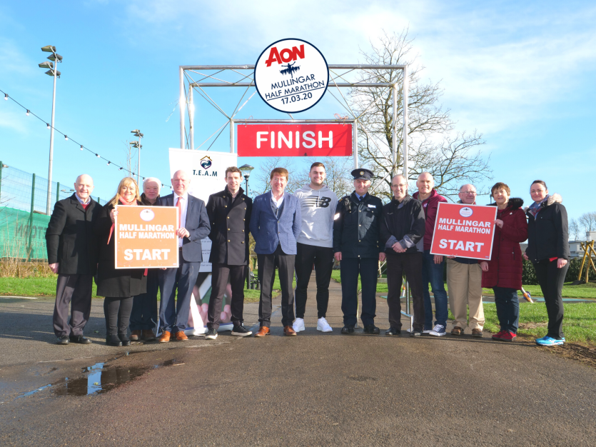 ictured l to r at the launch: Eamonn McCormack, Siobhan Flaherty, Martin Marshall, Berty Dunne,  Murty Hanly, Terry Toal (Aon),  Conor O’Brien, Roger 