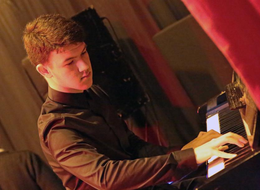 Maple Leaf Rag by Diego Alvarez at Cnoc Mhuire's musical show