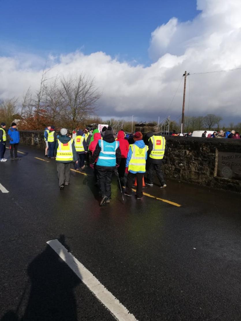 pproximately 400 took part in the fundraiser walk on Sunday