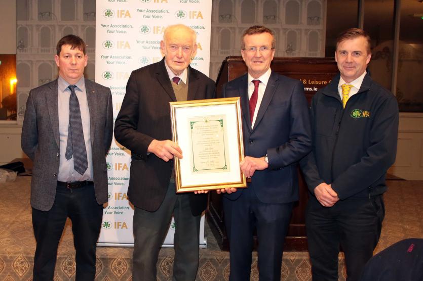 Gavin White Chair,John Quinn (Honorary Lfe Member),  Tim Cunnan President,  Eoin Johnston Sec, Picture: Shelley Corcoran
