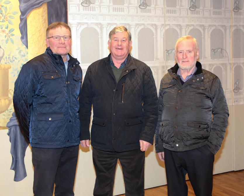 John Quaine, Sean Hannon, Packie Kenny Picture: Shelley Corcoran
