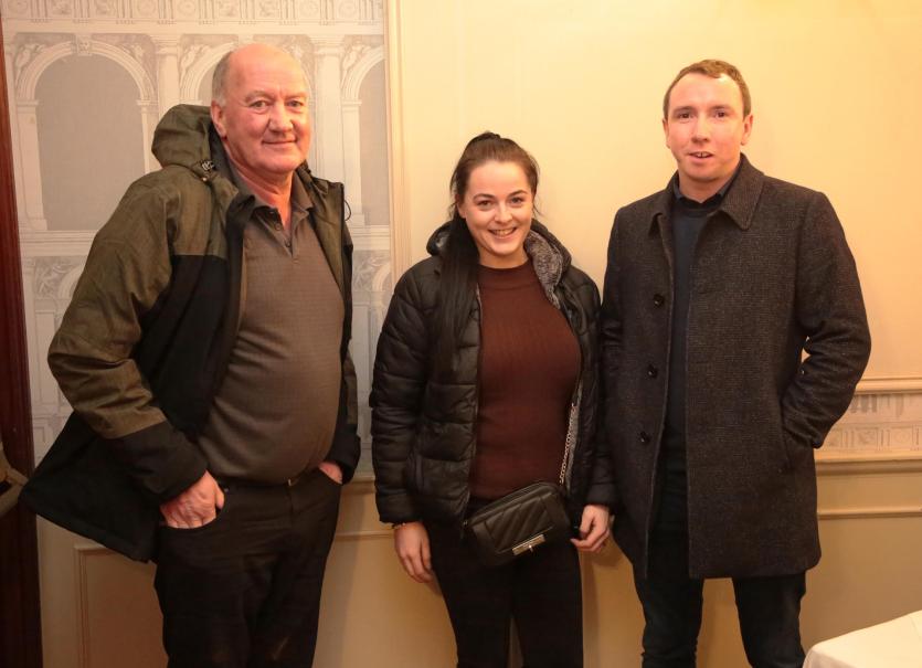 Tom Maguire, Jenny Tully, David Reynolds,  Picture: Shelley Corcoran
