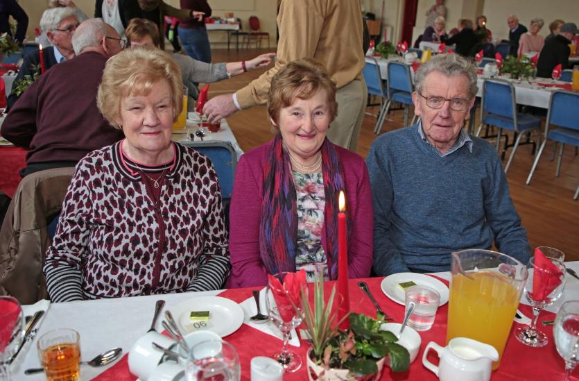 Nollaig Gillen, May Feenin, Packie Cahill Picture: Shelley Corcoran