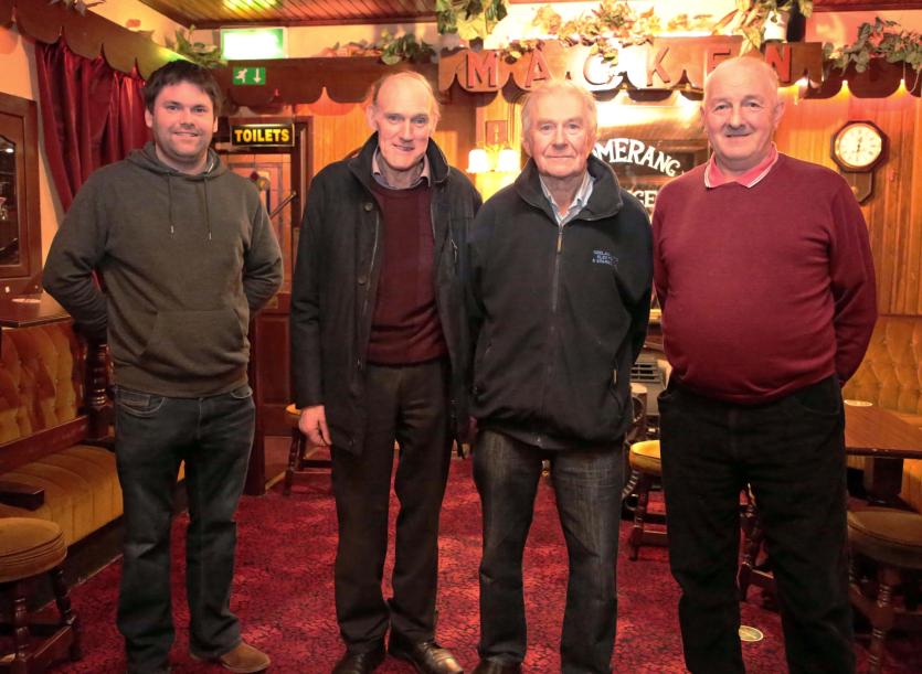 John Maye Exhibit. Manager, Tom Bannon (Plough Sec.), Coote Geelan (Member), Bernard Casey (Member) Picture: Shelley Corcoran