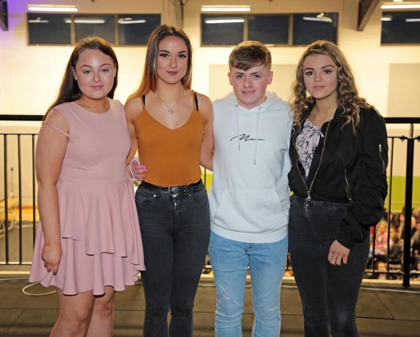 Finalists: Shauna McGrath, Jaden Hussey, Cian Murray, Lorraine Moore Photograph: Shelley Corcoran