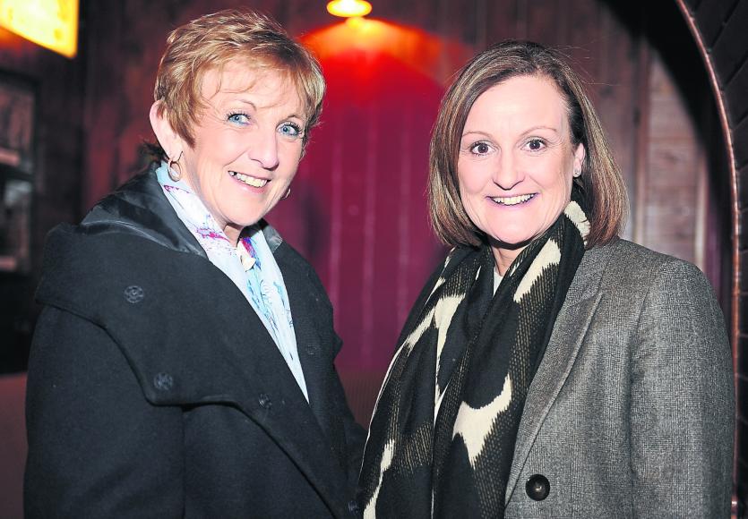 Teresa Qinnn and Lorainne Fay at the launch 