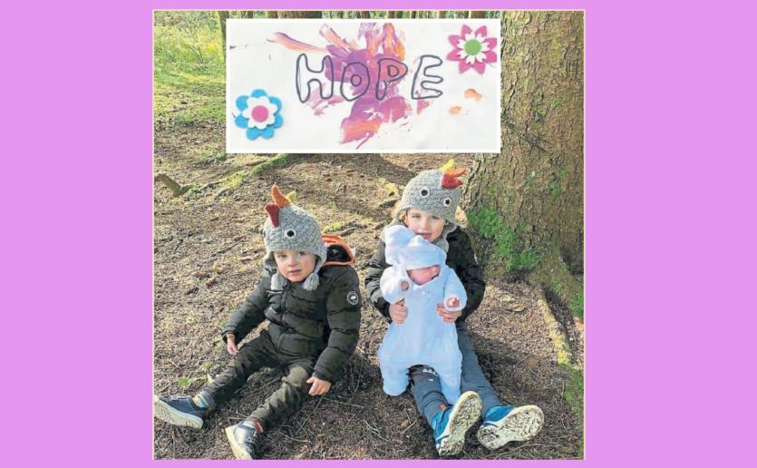 A lovely of message of 'Hope' from Longford children 