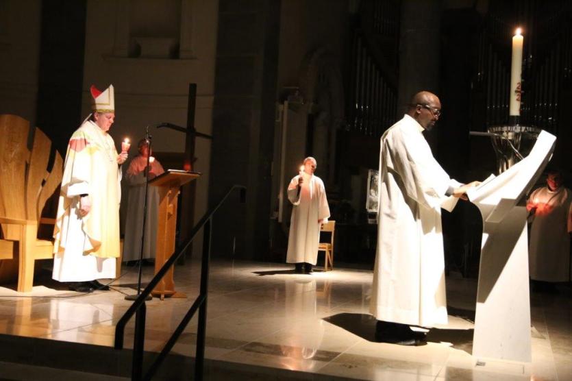 An unusual chill in the air on a special, silent night in Easter at St Mel's Cathedral, Longford