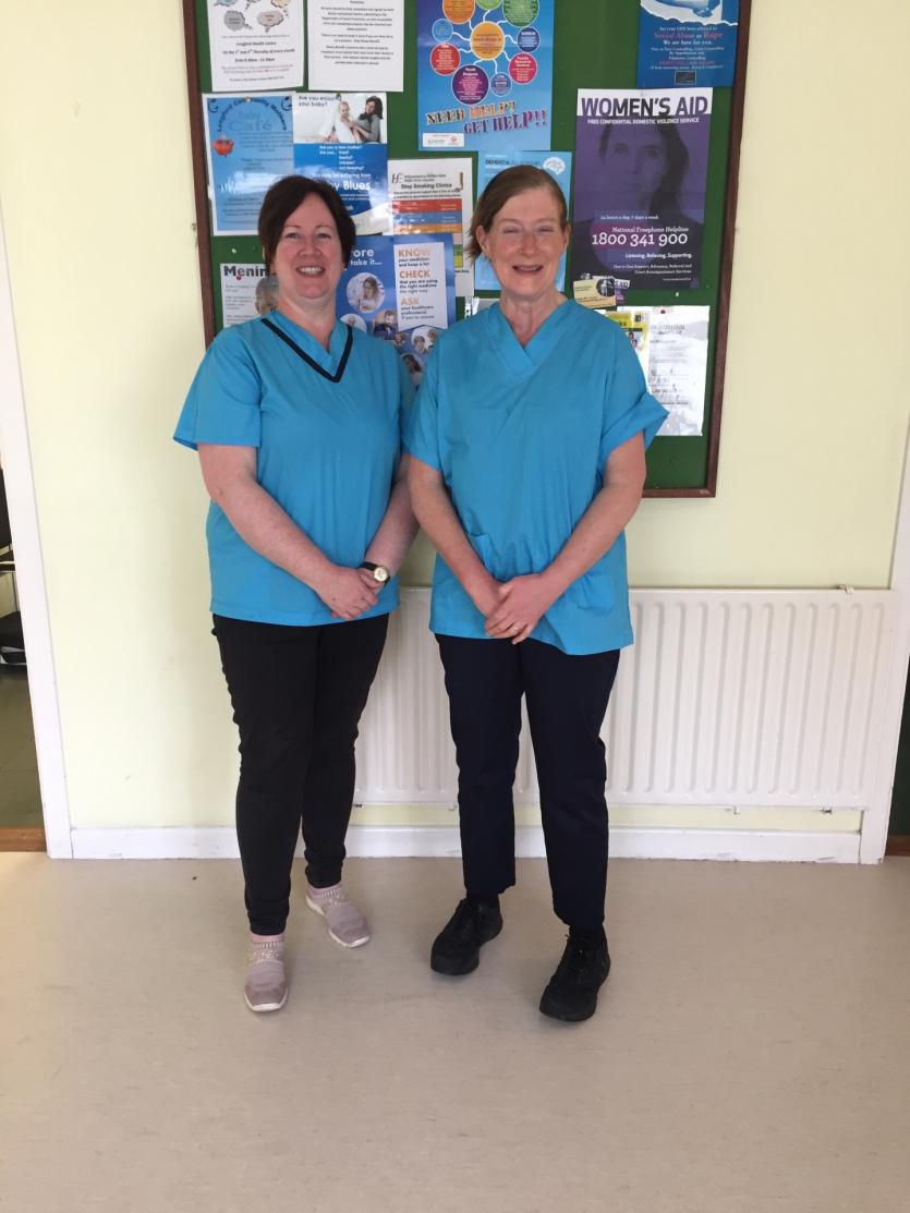 Longford ICA sew scrubs for frontline workers