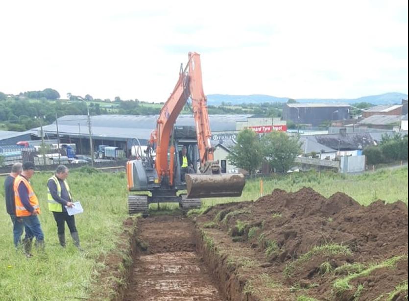 Exciting times for Granard as Knights & Conquests Heritage Centre reopens to visitors and digging of test pits for lake area begins