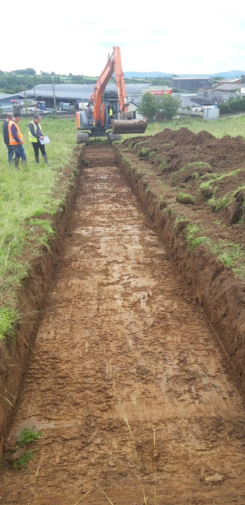 Exciting times for Granard as Knights & Conquests Heritage Centre reopens to visitors and digging of test pits for lake area begins