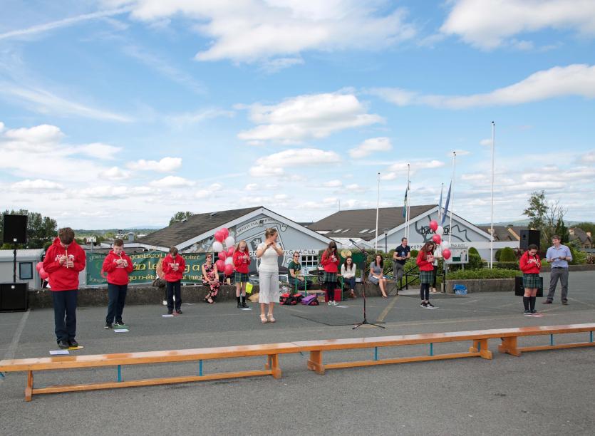 GALLERY | Sun beams down for Gaelscoil Longfoirt 'Slán le Rang 6' graduation ceremony