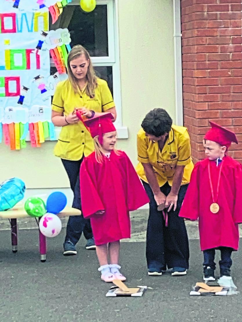 PICTURES | Children of Kids Paradise Creche receive special ‘lockdown medal’