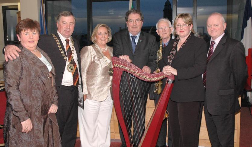 PHOTO GALLERY | Looking back at when the late John Hume was bestowed with the Freedom of Longford