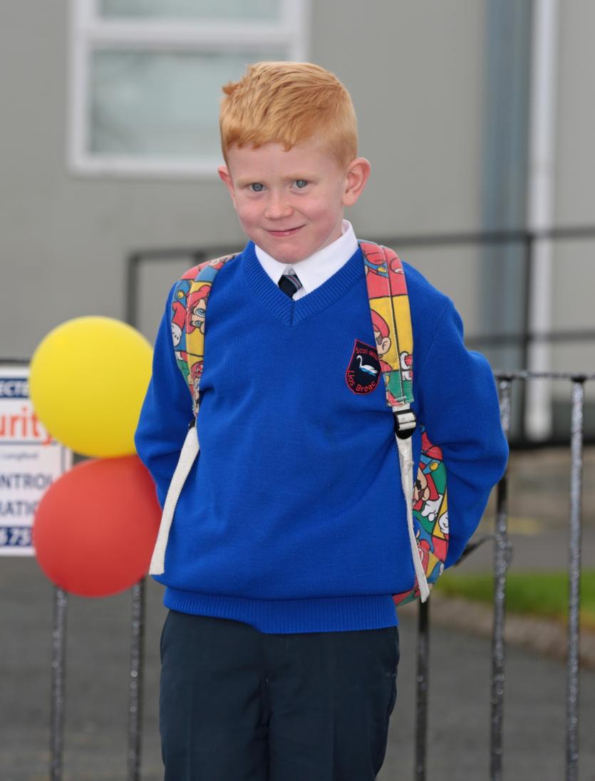 GALLERY | A very different first day back at school in Longford