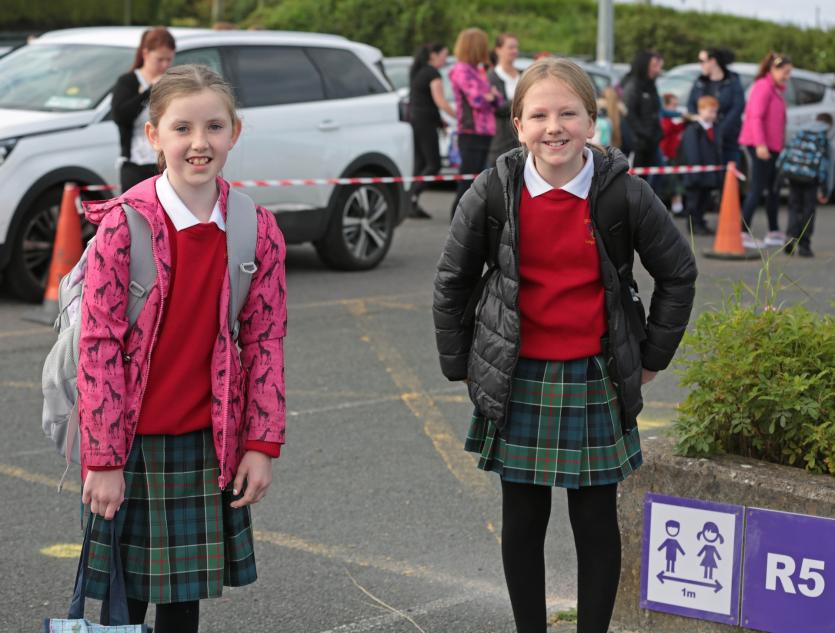GALLERY | A very different first day back at school in Longford