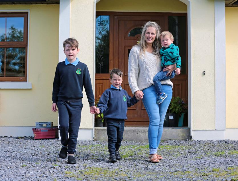 GALLERY | A very different first day back at school in Longford