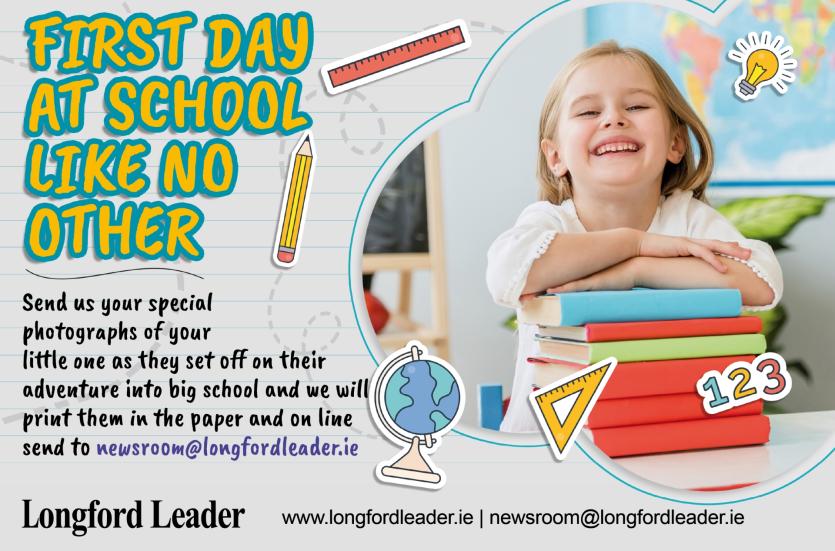 GALLERY | A very different first day back at school in Longford