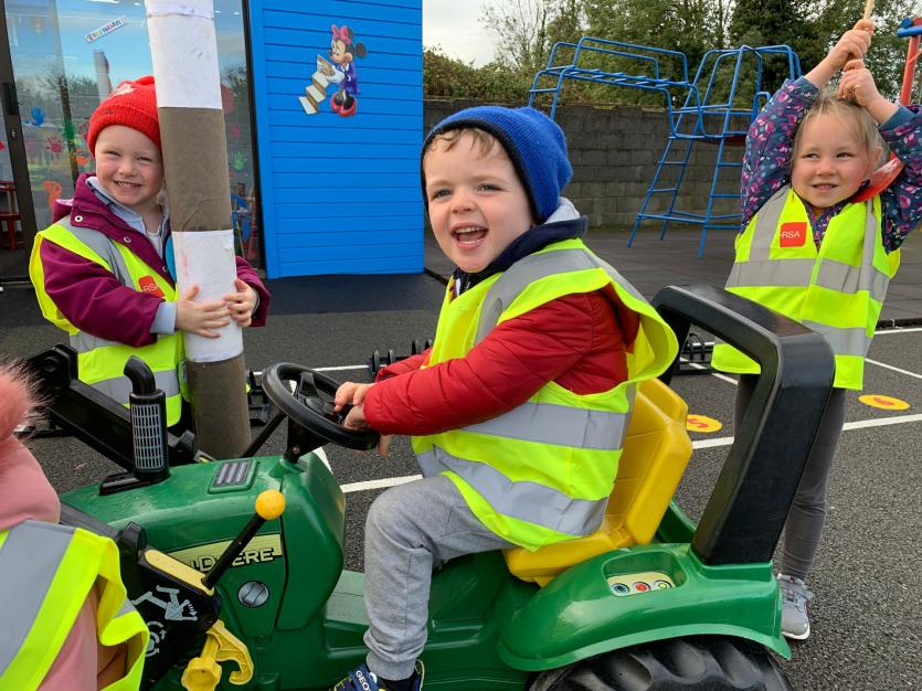 GALLERY | Longford children learn about the importance of road safety on Beep Beep Day at Kids Paradise 