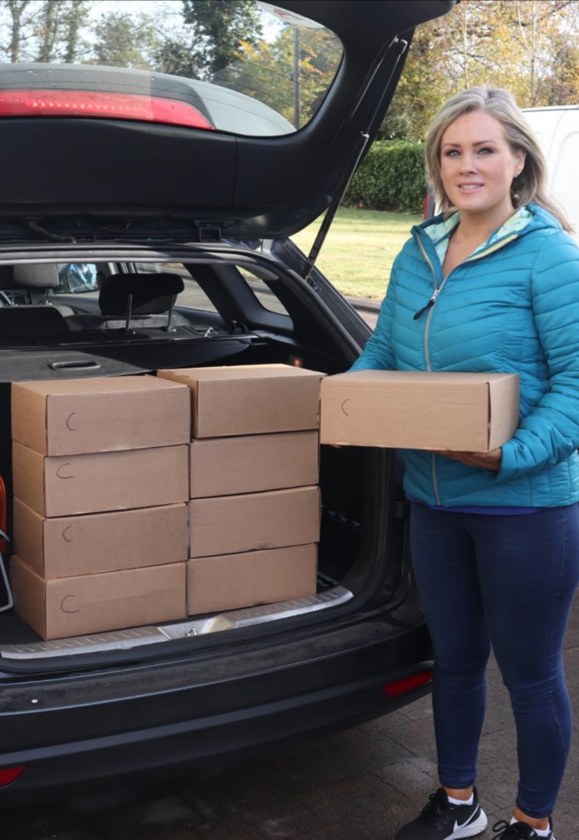 Midlands Áirc delivers Halloween care and activity boxes to Longford families