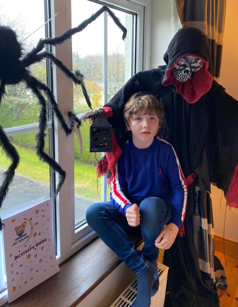 Midlands Áirc delivers Halloween care and activity boxes to Longford families
