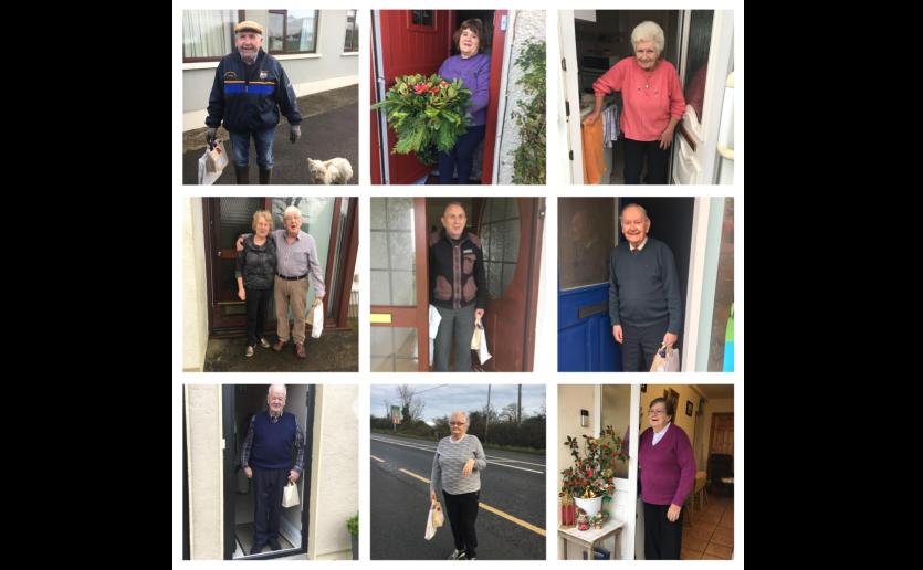Rath Mhuire & Dolmen Community Services distribute Christmas goodie bags across north Longford