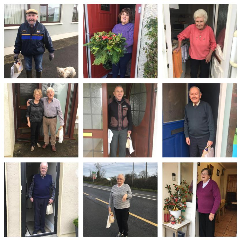 Rath Mhuire & Dolmen Community Services distribute Christmas goodie bags across north Longford
