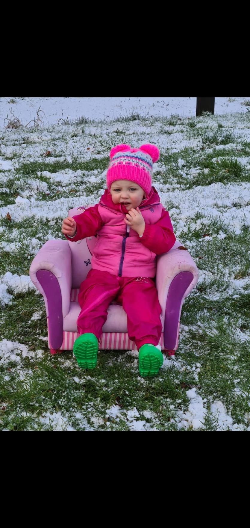 Snowy Longford Gallery 3: Wonderful children of Teach Leanbh, Ballinalee enjoying the snow