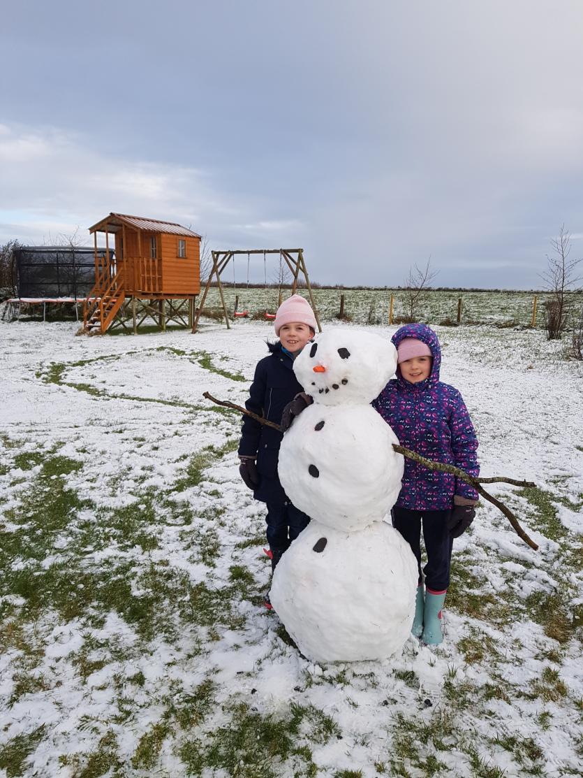 Snowy Longford Gallery 5: Children beam with delight in Longford's winter wonderland