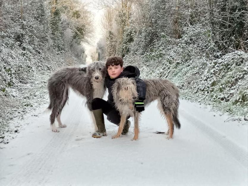 Snowy Longford Gallery 5: Children beam with delight in Longford's winter wonderland