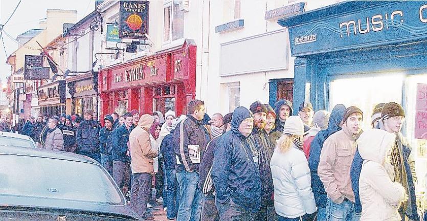 GALLERY | Still haven't found what I'm looking for! Down Memory Lane as Longford fans queue patiently for U2 tickets 