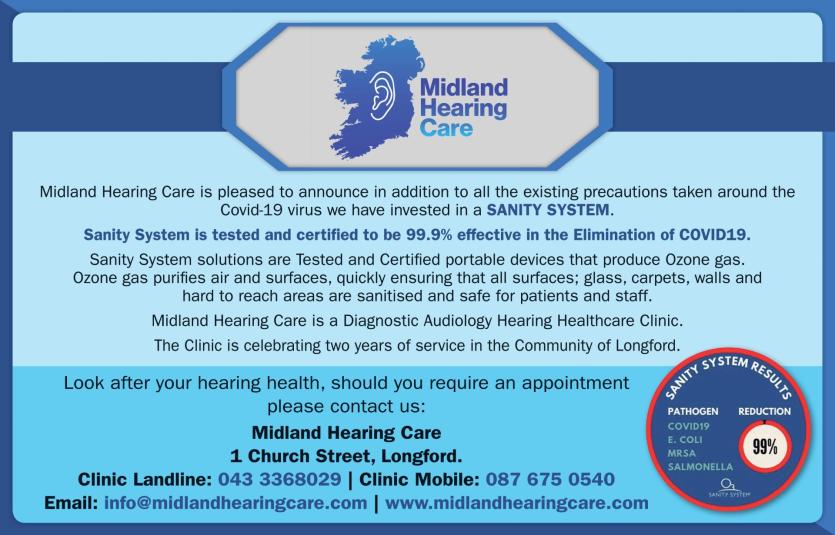 Midland Hearing Care , Longford invests in Sanity System 