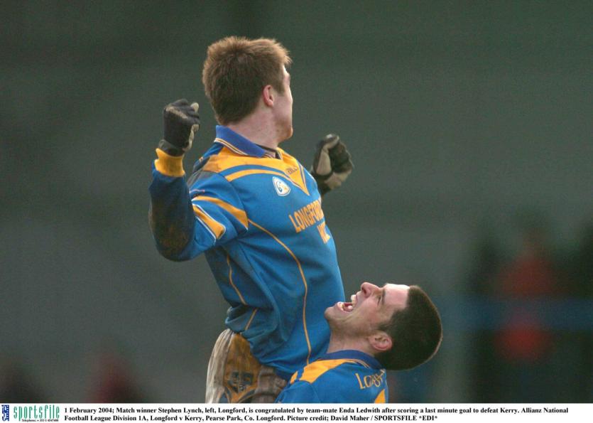 GALLERY | Moment in time: Famous victory for Longford as Stephen Lynch's goal rocks The Kingdom in 2004