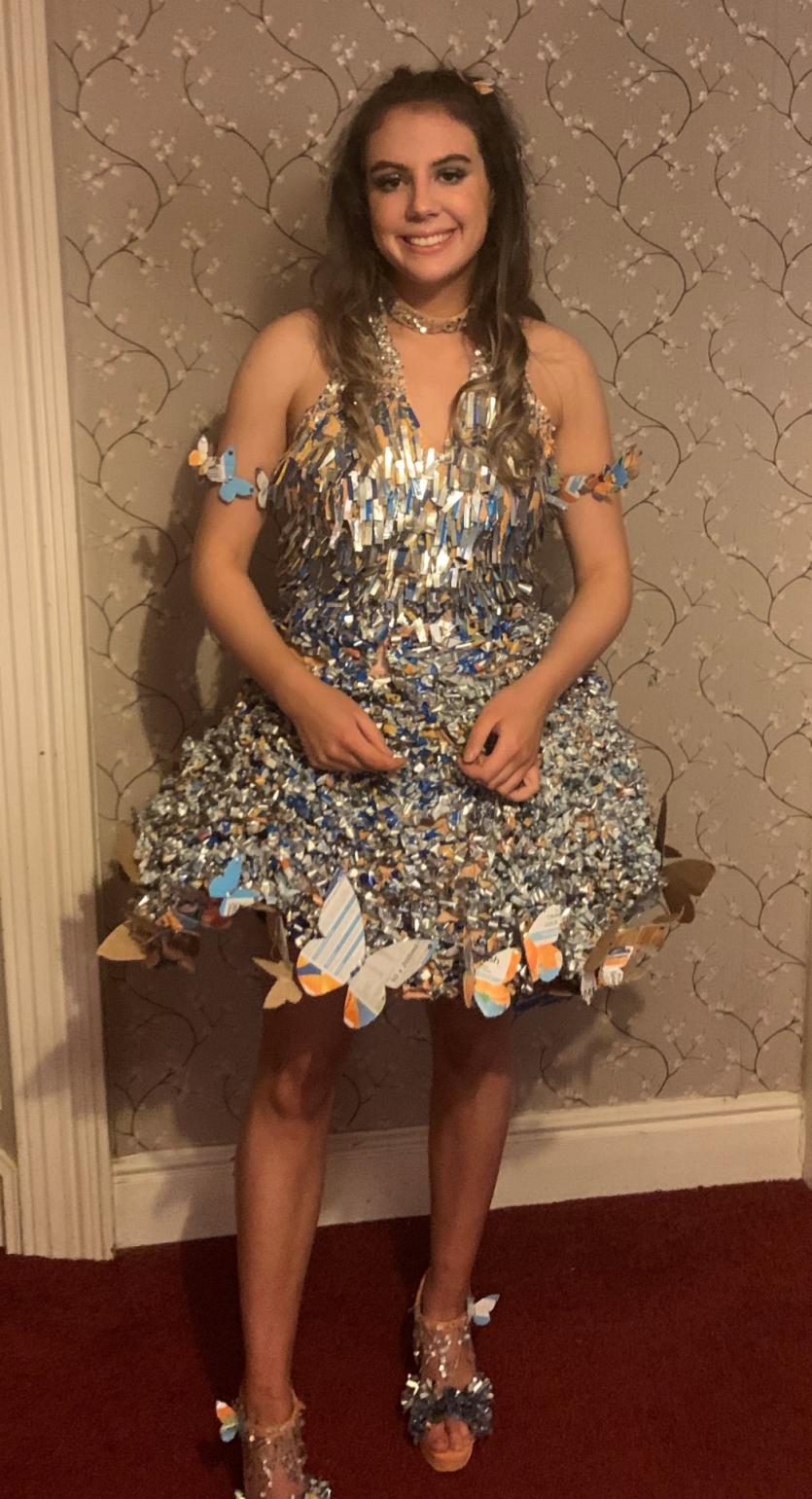 Granard student Lily Hemus wins Relove Fashion innovation award