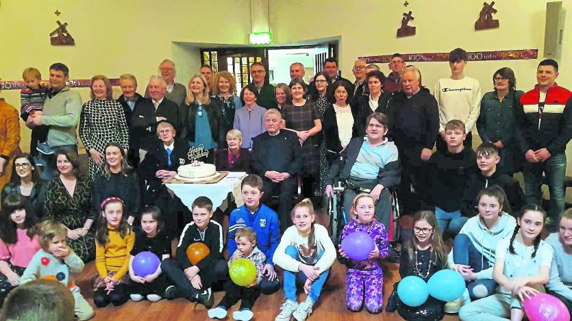 Ballymahon  and Mullahoran mourns death of 101 year old Sr Elizabeth Brady who touched the lives of many 