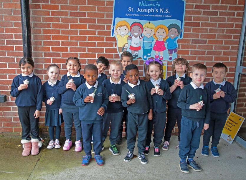GALLERY | A welcome  ice cream treat for Longford pupils at St Joseph’s national school