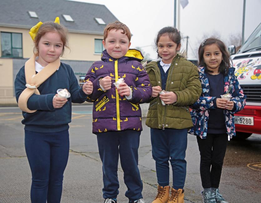 GALLERY | A welcome  ice cream treat for Longford pupils at St Joseph’s national school