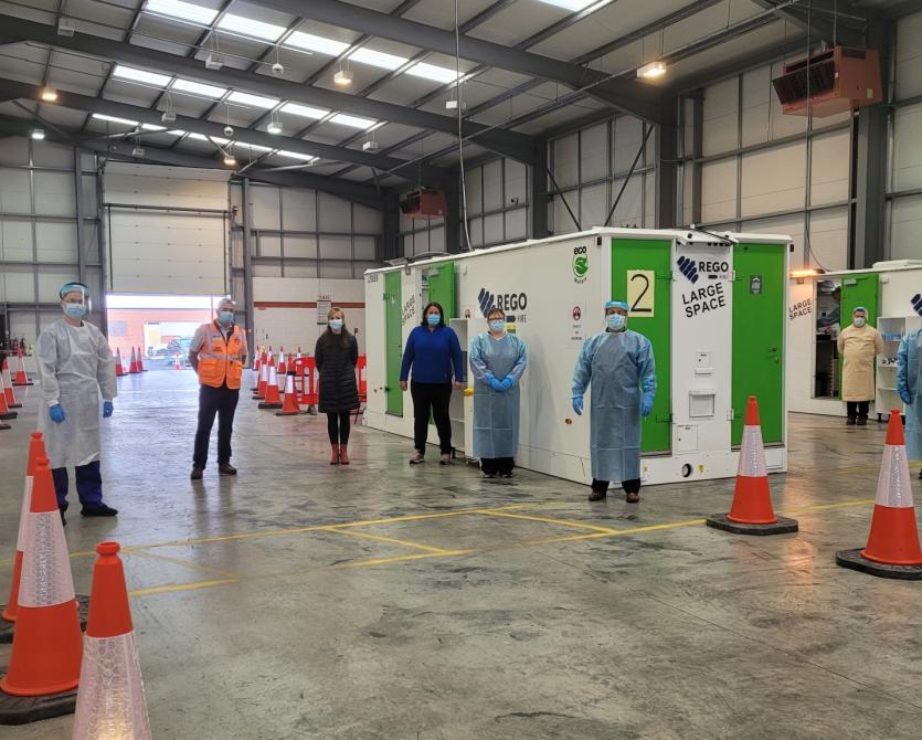 384 people  vaccinated at Longford's  HSE Vaccination Centre yesterday 