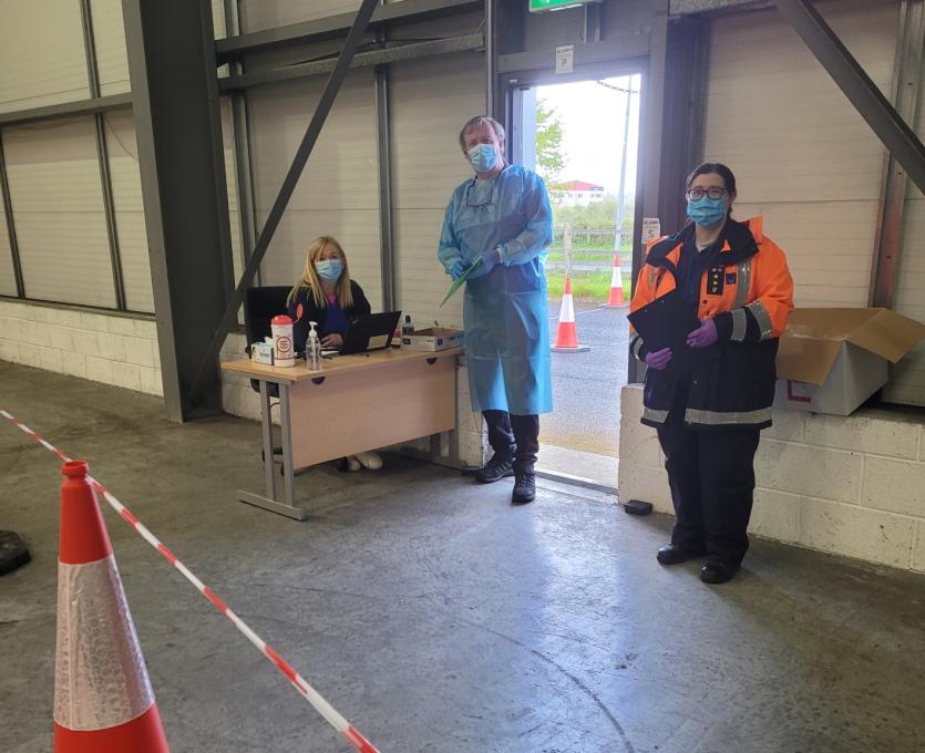 384 people  vaccinated at Longford's  HSE Vaccination Centre yesterday 