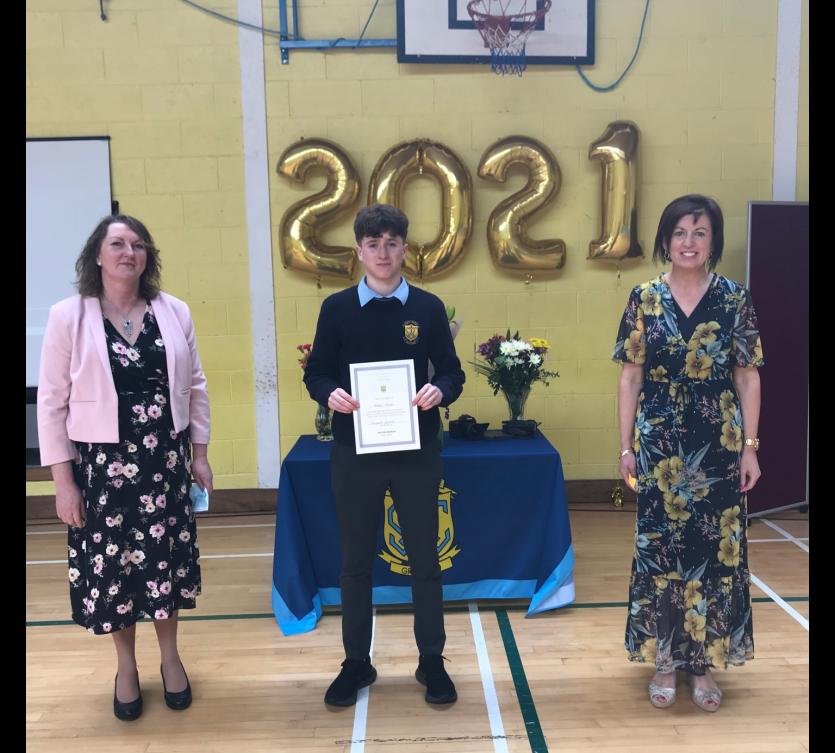 Longford Leader gallery: Leaving Cert and Transition Year end of year awards at Cnoc Mhuire, Granard