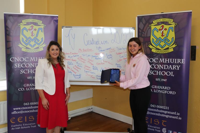 Longford Leader gallery: Leaving Cert and Transition Year end of year awards at Cnoc Mhuire, Granard